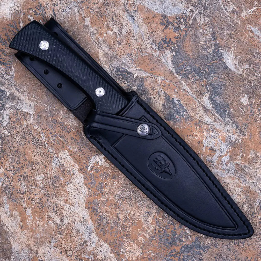 Cuchillo de Caza Muela Jabalí 17 Micarta