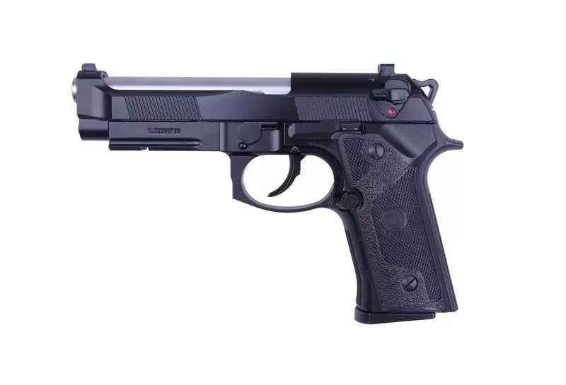 Pistola Airsoft de Gas KJ WORKS GBB M9 IA Full Metal