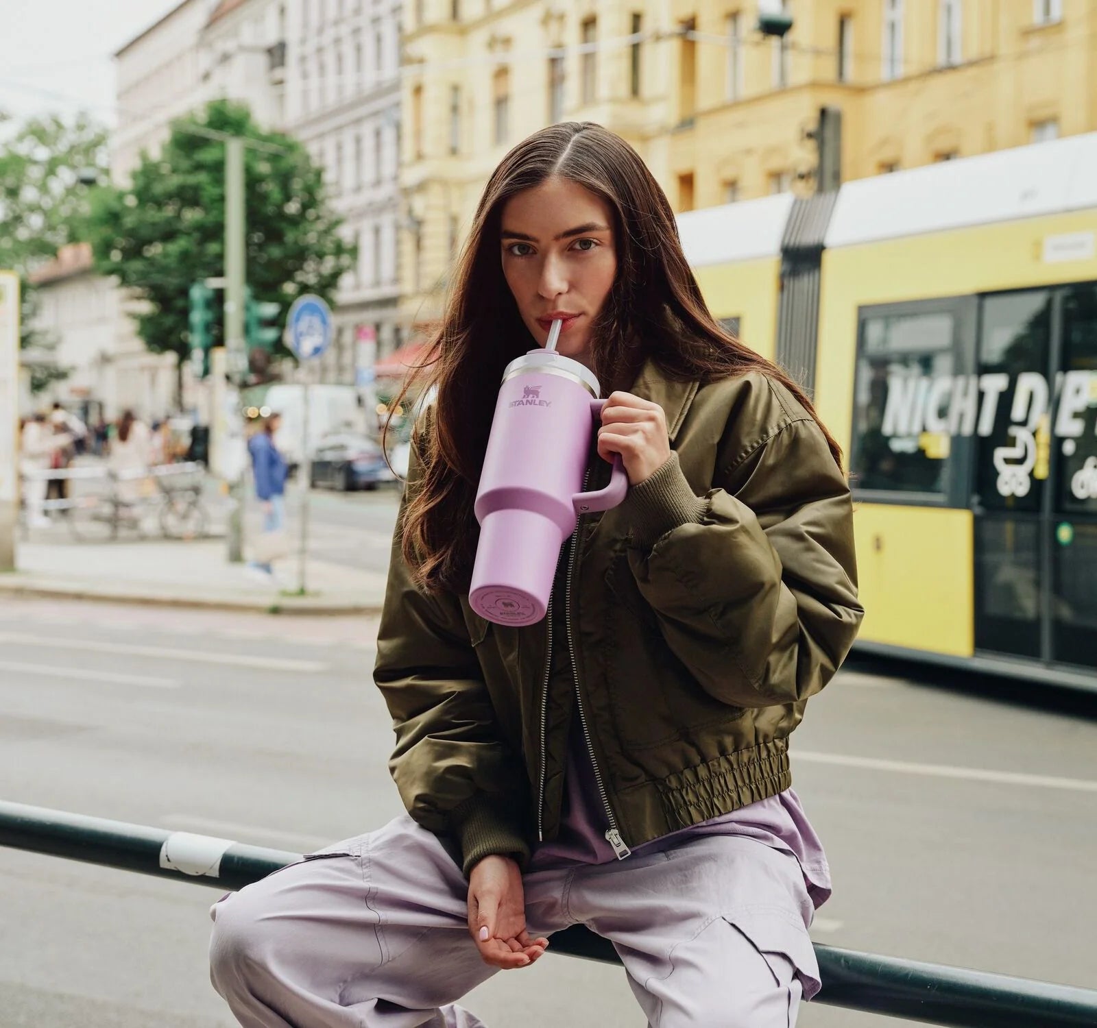 Botella Stanley Tumbler Quencher H2.0 FlowState™