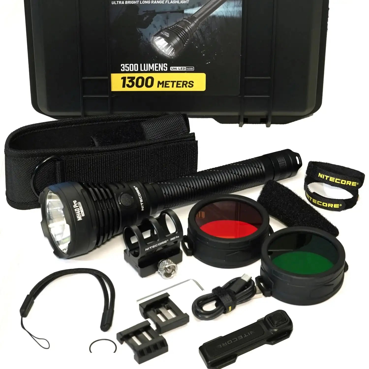 Linterna NITECORE MH40 Pro Kit de Caza