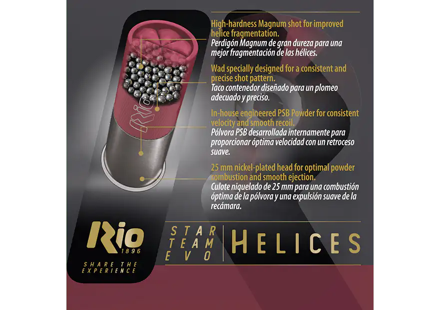 Cartuchos de Competición Rio Star Team Evo Hélices