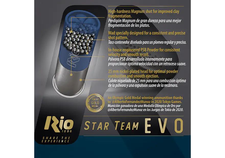 Star Team Evo Skeet Shooting Cartridges 