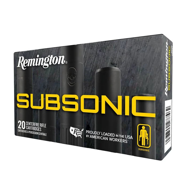 Munición Metálica Remington Subsonic
