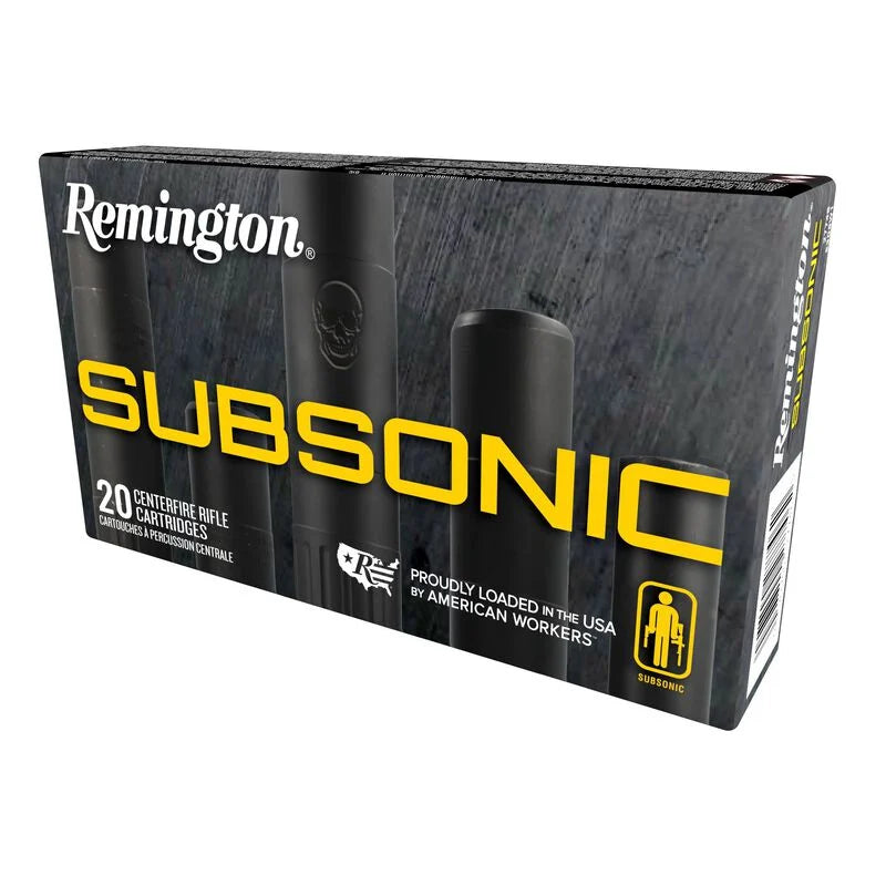 Munición Metálica Remington Subsonic