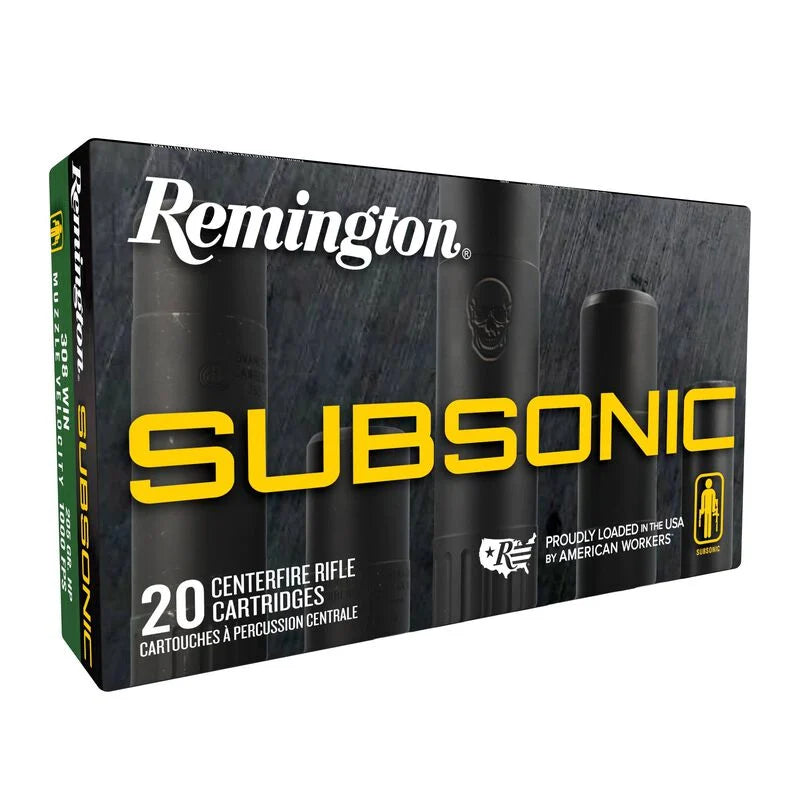 Munición Metálica Remington Subsonic