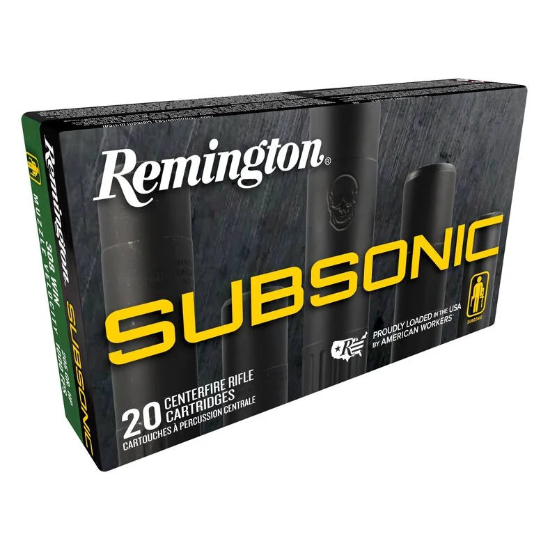 Munición Metálica Remington Subsonic