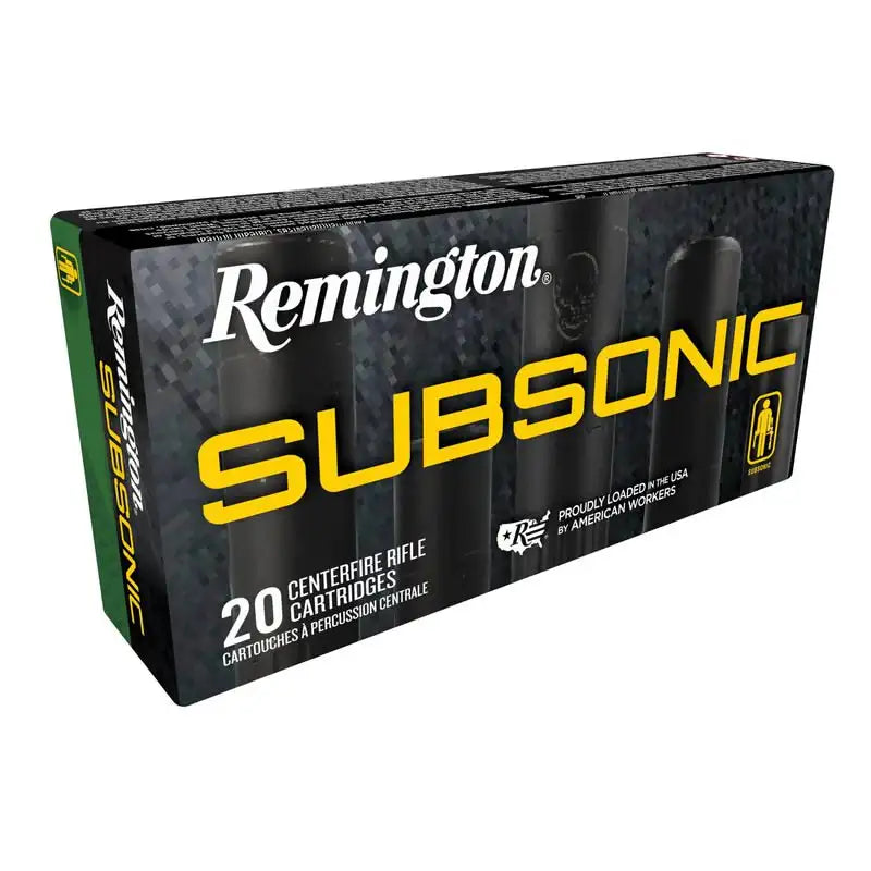 Munición Metálica Remington Subsonic