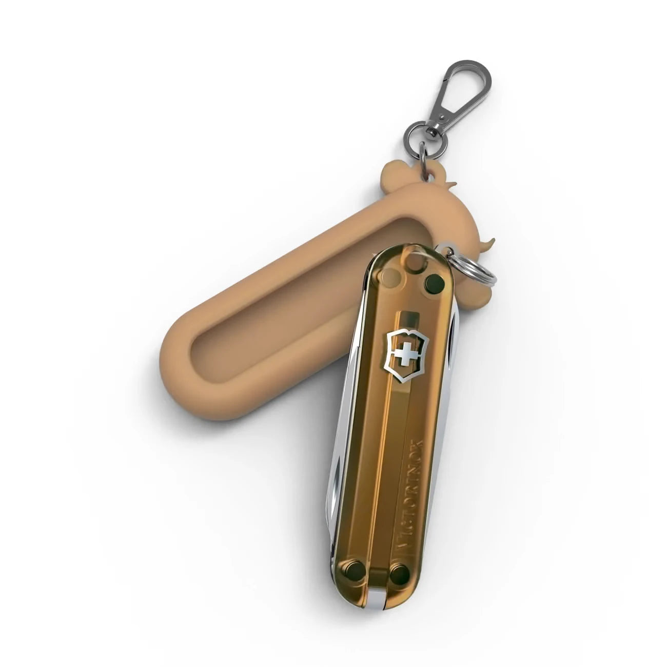 Funda de Silicona Victorinox Classic SD con Mosquetón