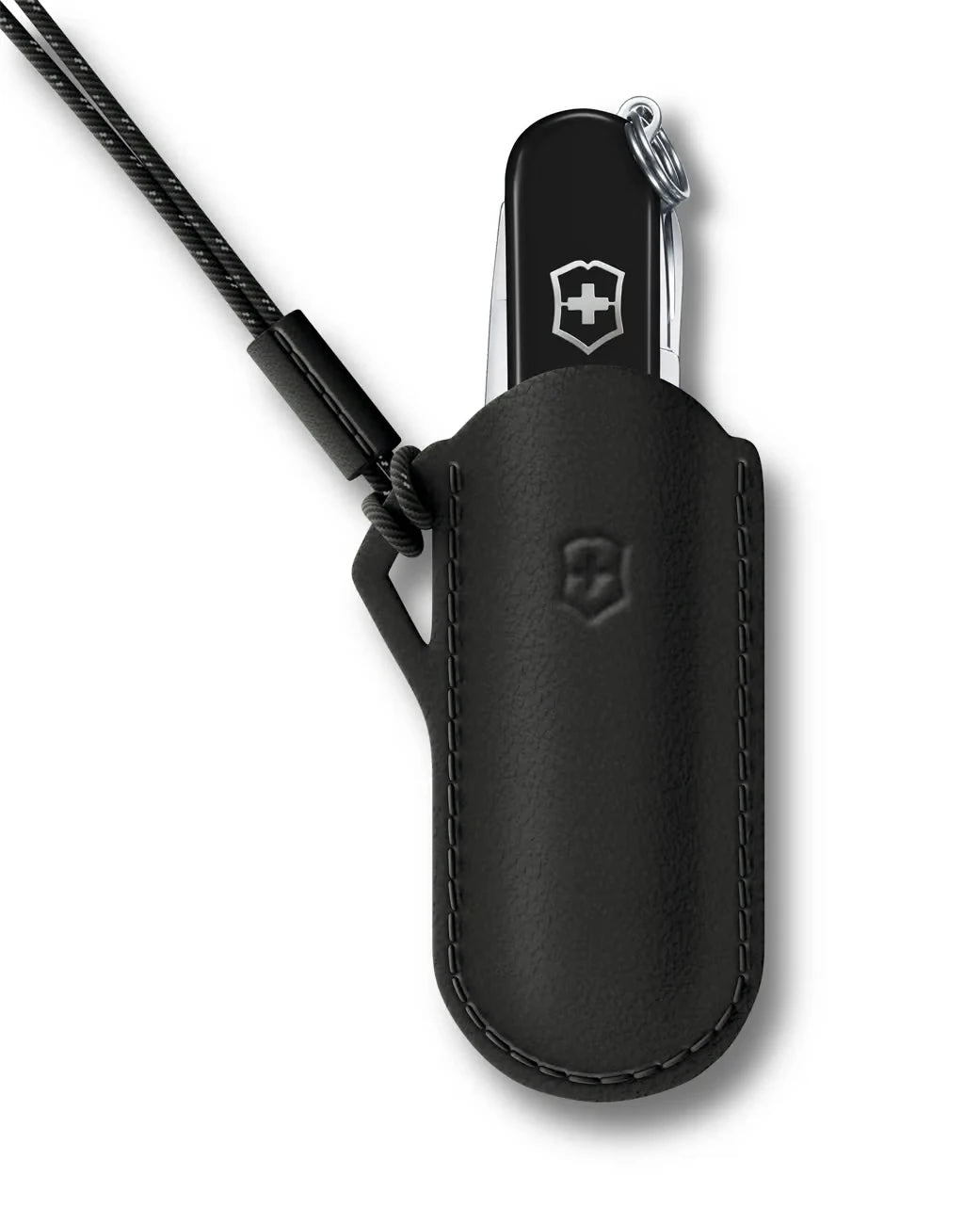 Funda de Piel Victorinox Classic SD con Cordón