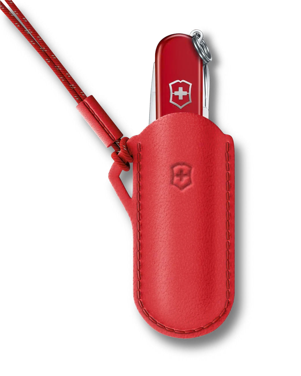 Funda de Piel Victorinox Classic SD con Cordón