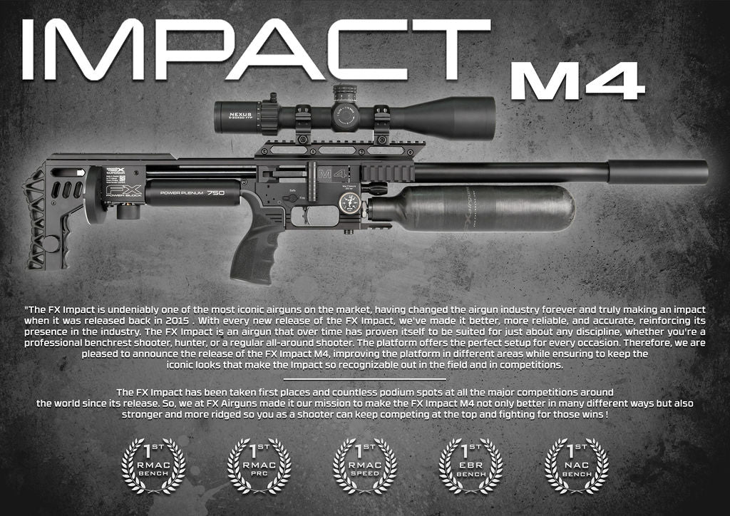 Carabina de Aire Comprimido FX PCP Impact M4