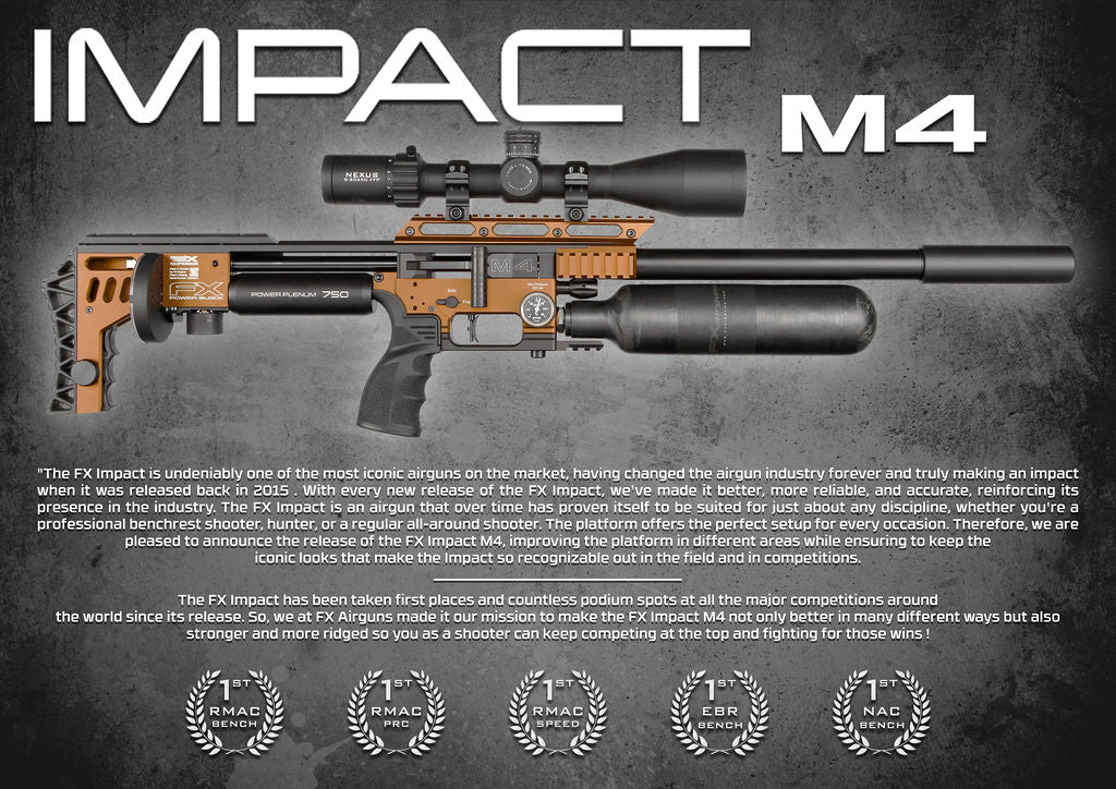 Carabina de Aire Comprimido FX PCP Impact M4