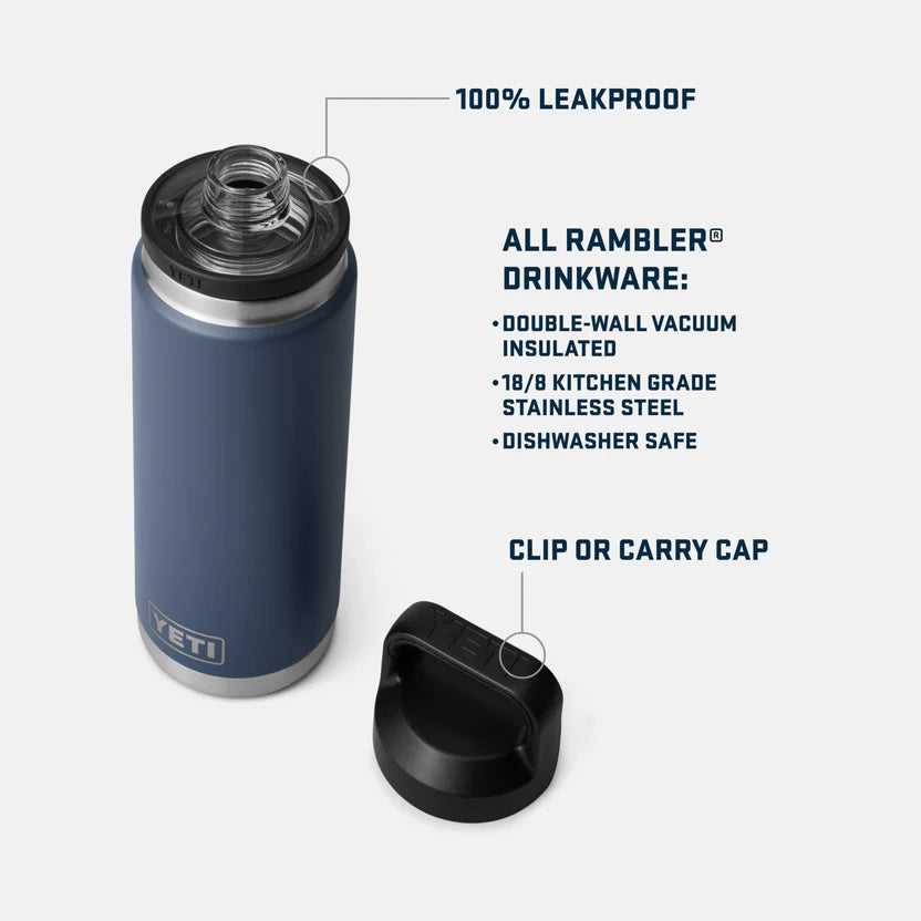 Botella YETI RAMBLER® con Tapa Chug