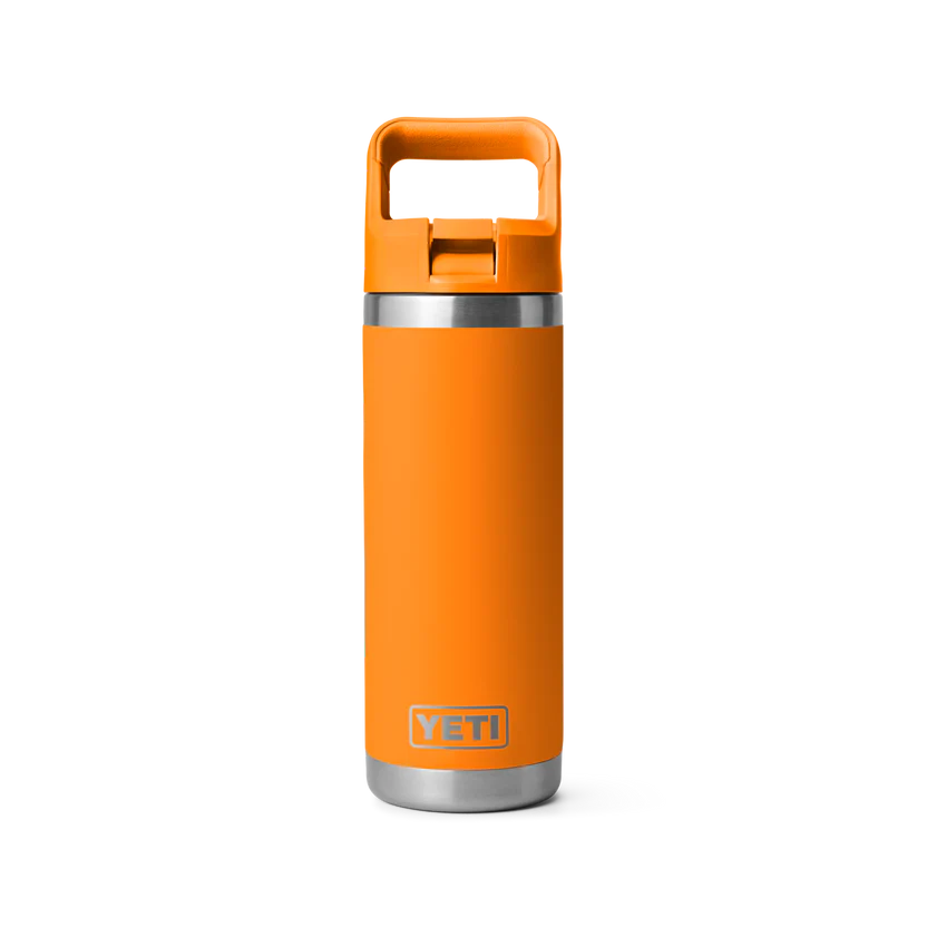 Botella YETI Rambler® Con Tapa de Paja del Mismo Color