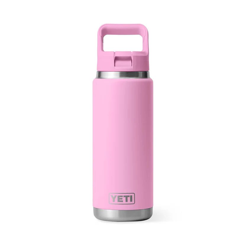 Botella YETI Rambler® Con Tapa de Paja del Mismo Color