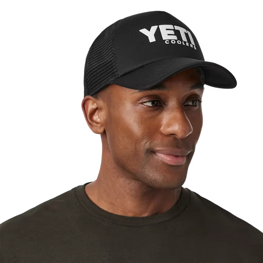 Gorra YETI Coolers® de Camionero de Espuma Perfil Medio