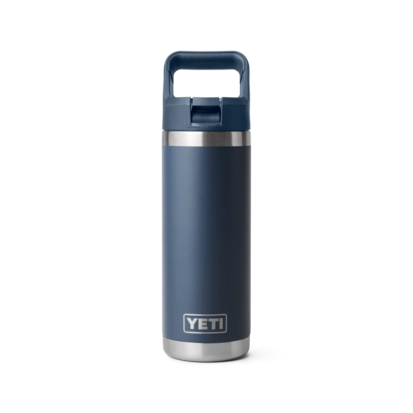 Botella YETI Rambler® Con Tapa de Paja del Mismo Color