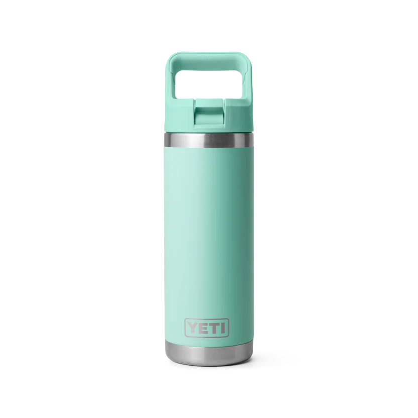 Botella YETI Rambler® Con Tapa de Paja del Mismo Color