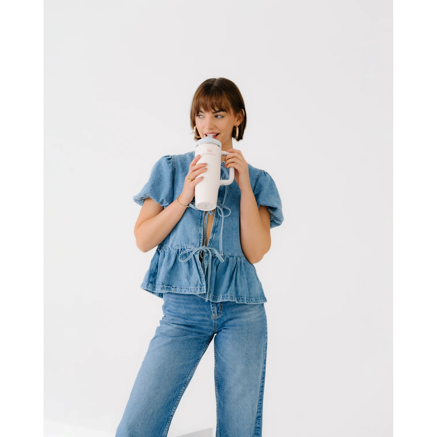 Botella Stanley Tumbler Quencher H2.0 FlowState™