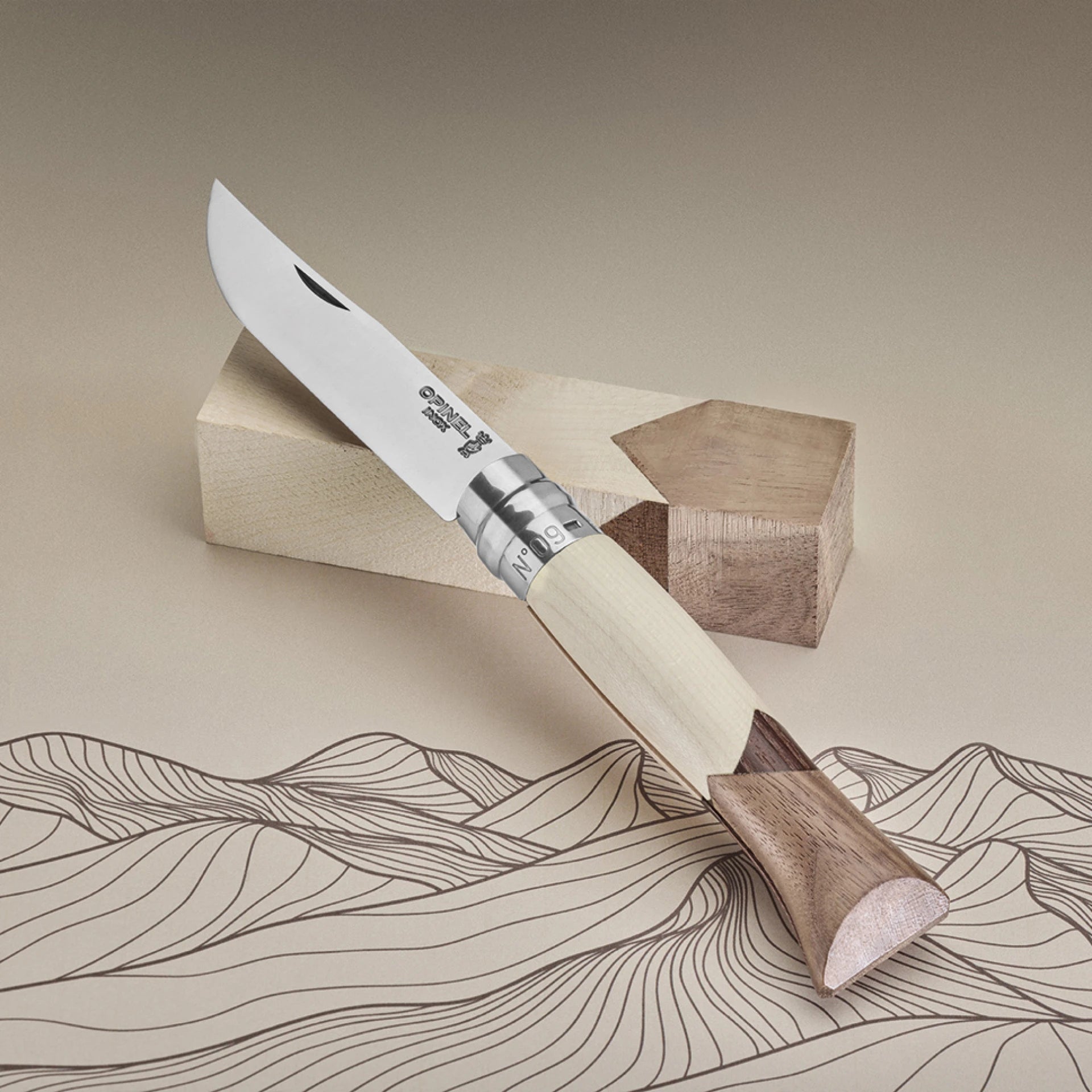 Navaja de Bolsillo Opinel Lujo N°09 Cima
