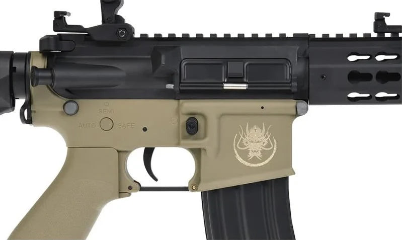 Fusil Airsoft Eléctrico Saigō Defense Kenji Short AEG Combo