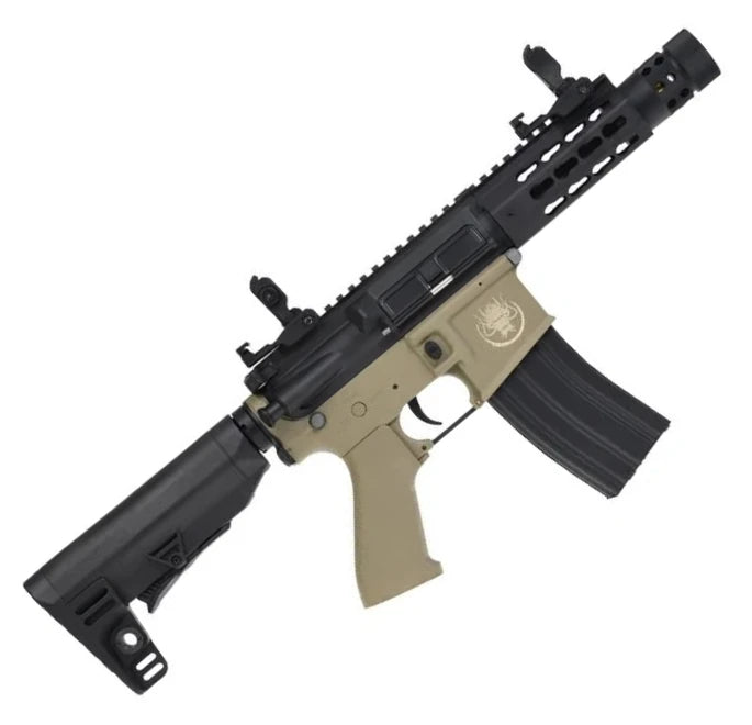 Fusil Airsoft Eléctrico Saigō Defense Kenji Short AEG Combo