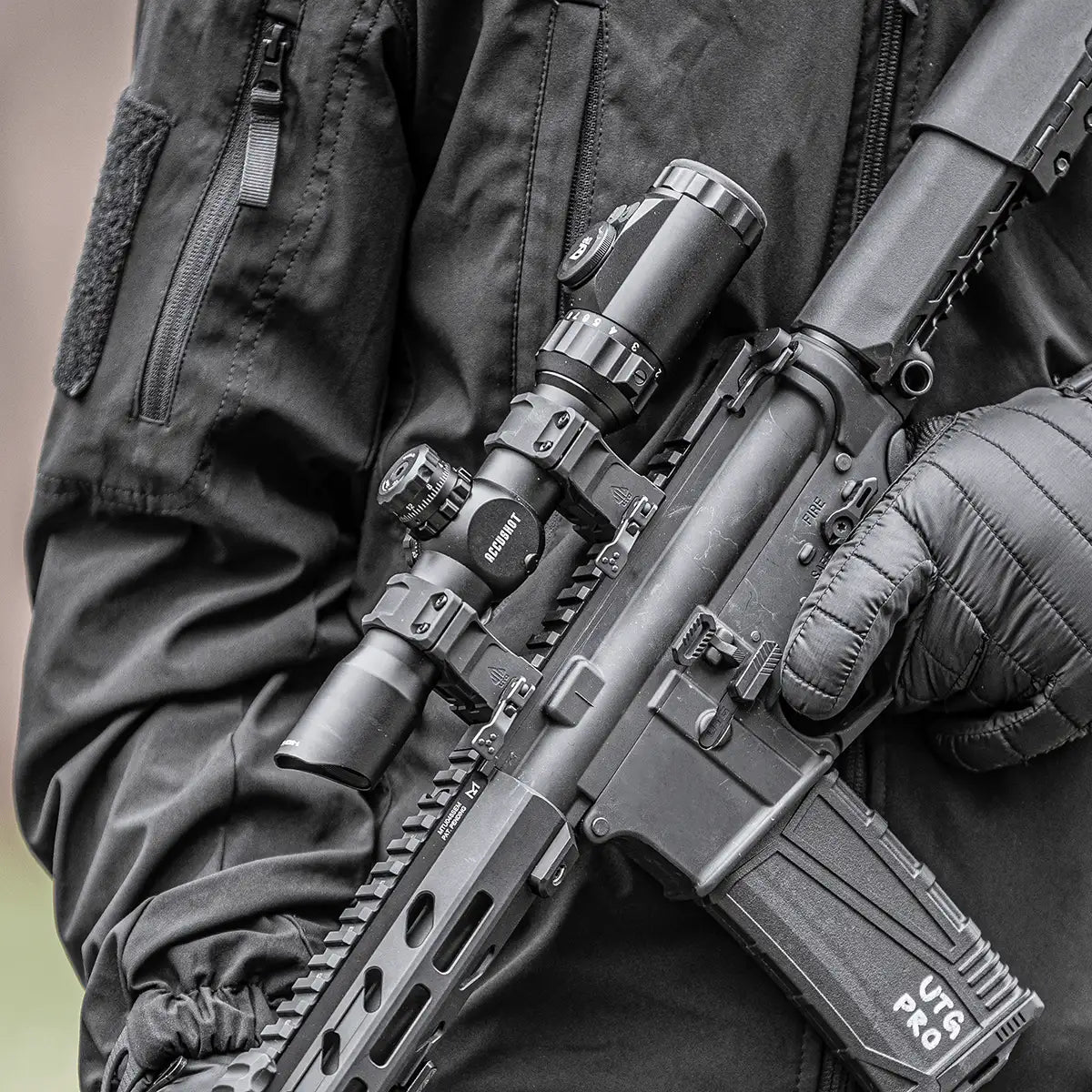 Juego de Anillas Rápidas UTG® Accu-Sync® QR