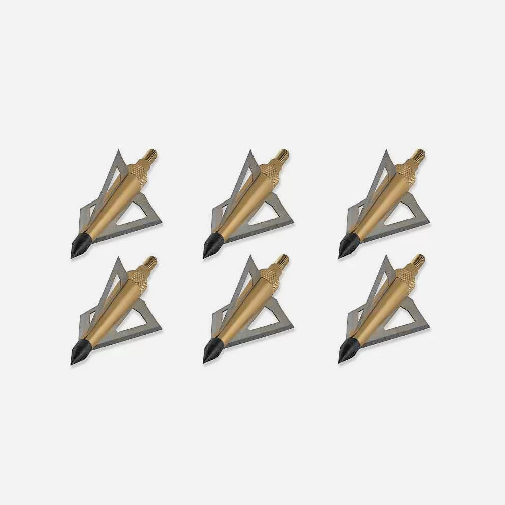 Puntas de Caza de 3 Hojas Maximal Broadheads Cutback