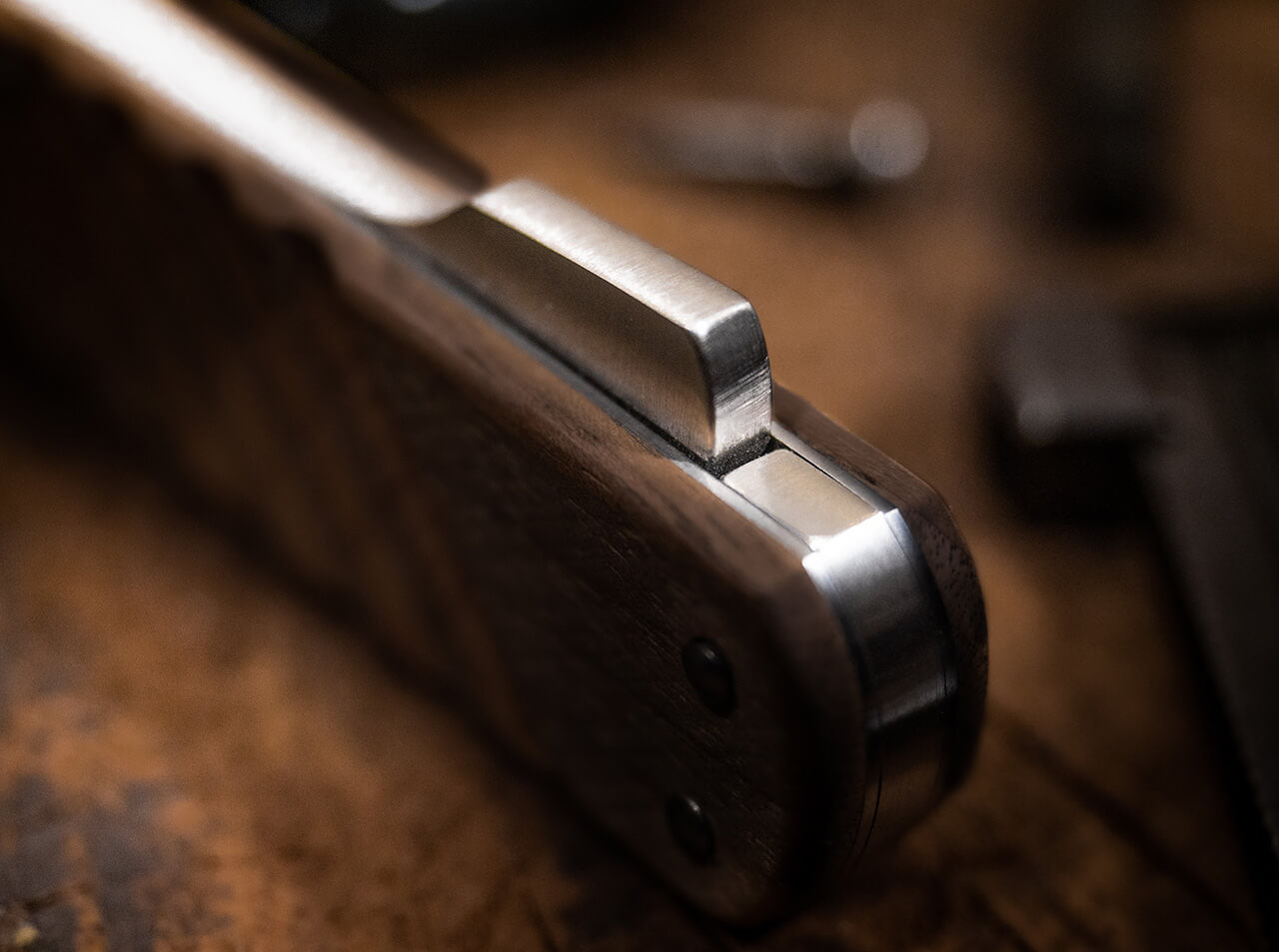 Navaja de Bolsillo Böker Solingen 98k-Damascus