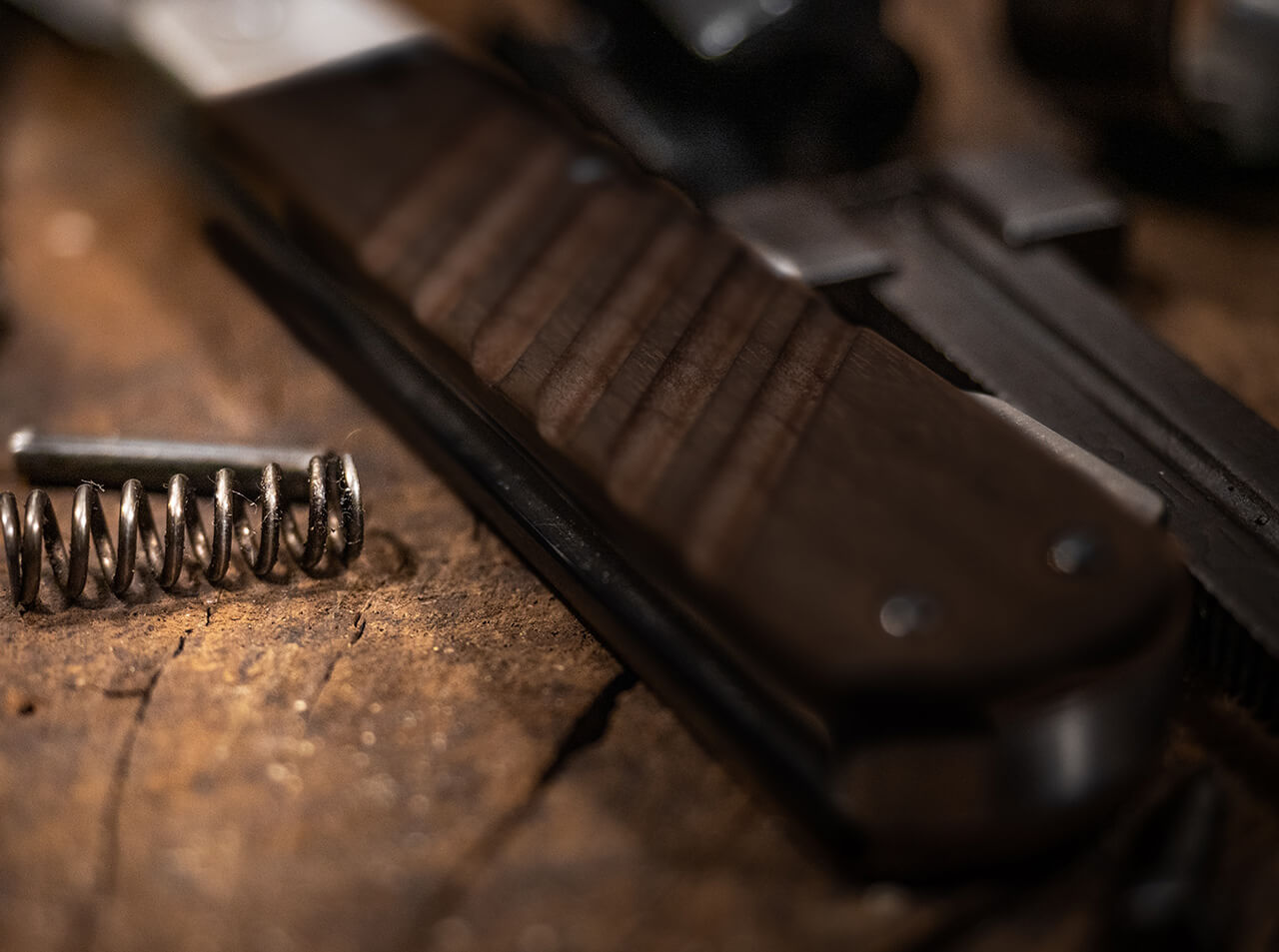 Navaja de Bolsillo Böker Solingen 98k-Damascus