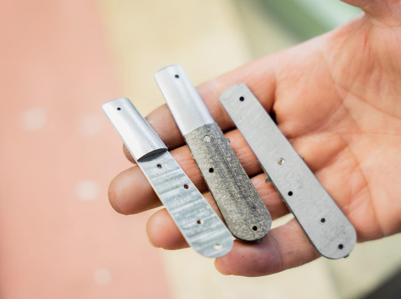 Navaja de Bolsillo Böker Solingen Barlow M4 Sherman-Damascus