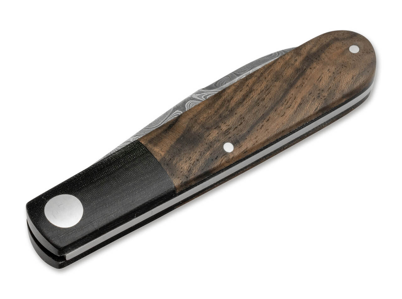 Navaja de Bolsillo Böker Solingen Barlow Prime Tirpitz-Damast