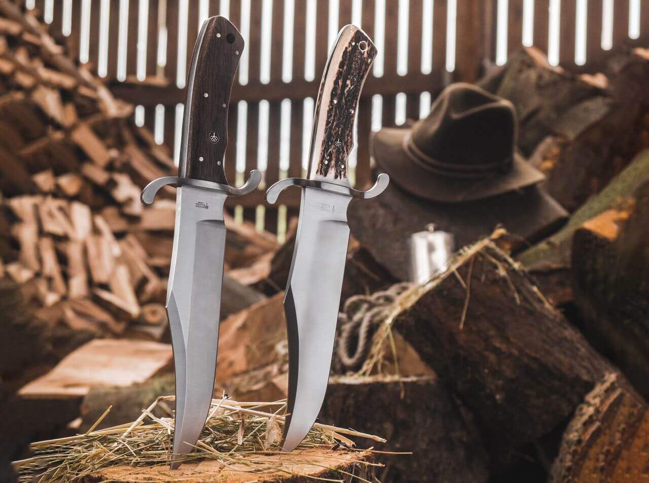 Cuchillo Böker Solingen Bowie N690 Stag