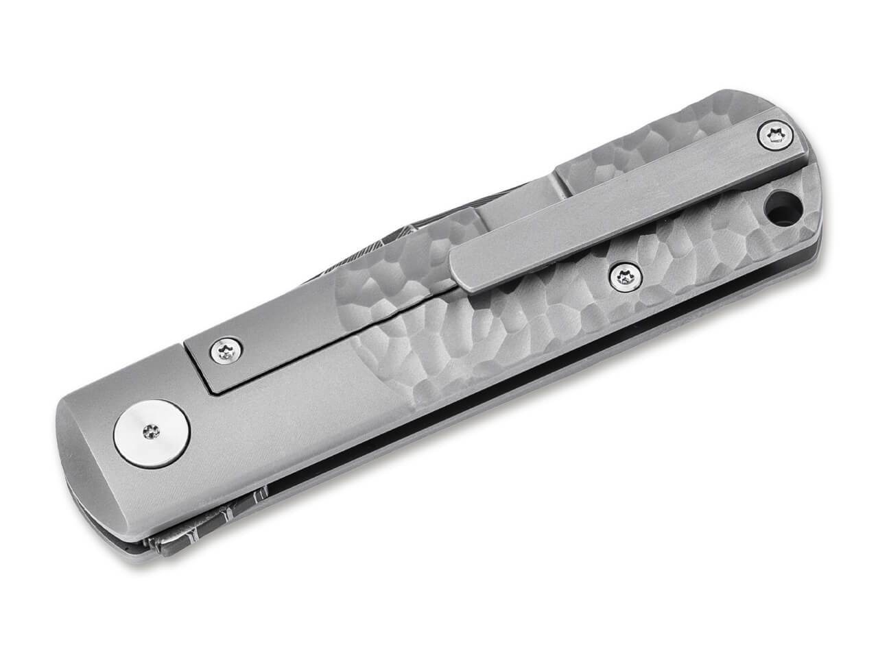 Navaja de Bolsillo Böker Solingen BRLW Meteorite Damast