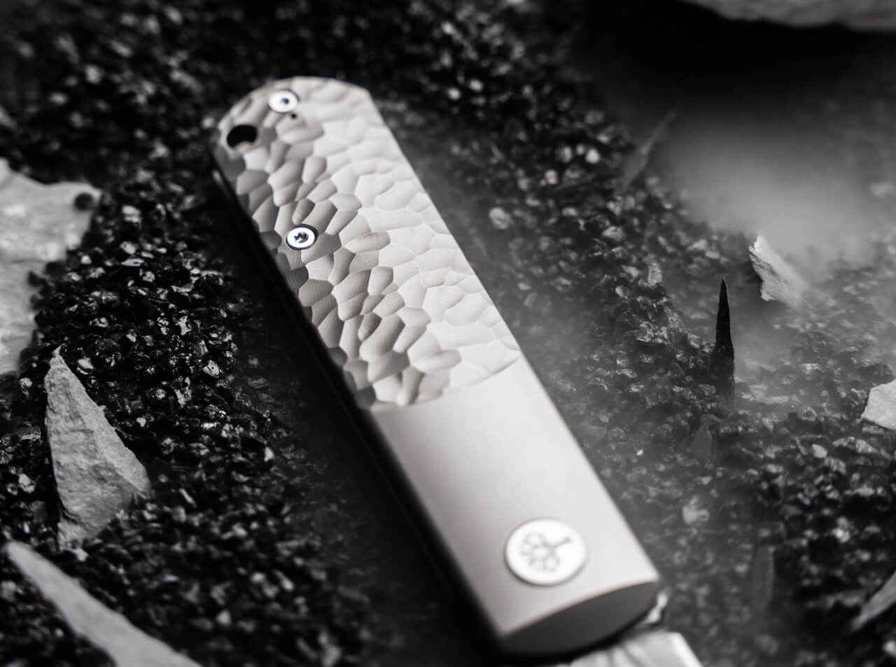 Navaja de Bolsillo Böker Solingen BRLW Meteorite Damast