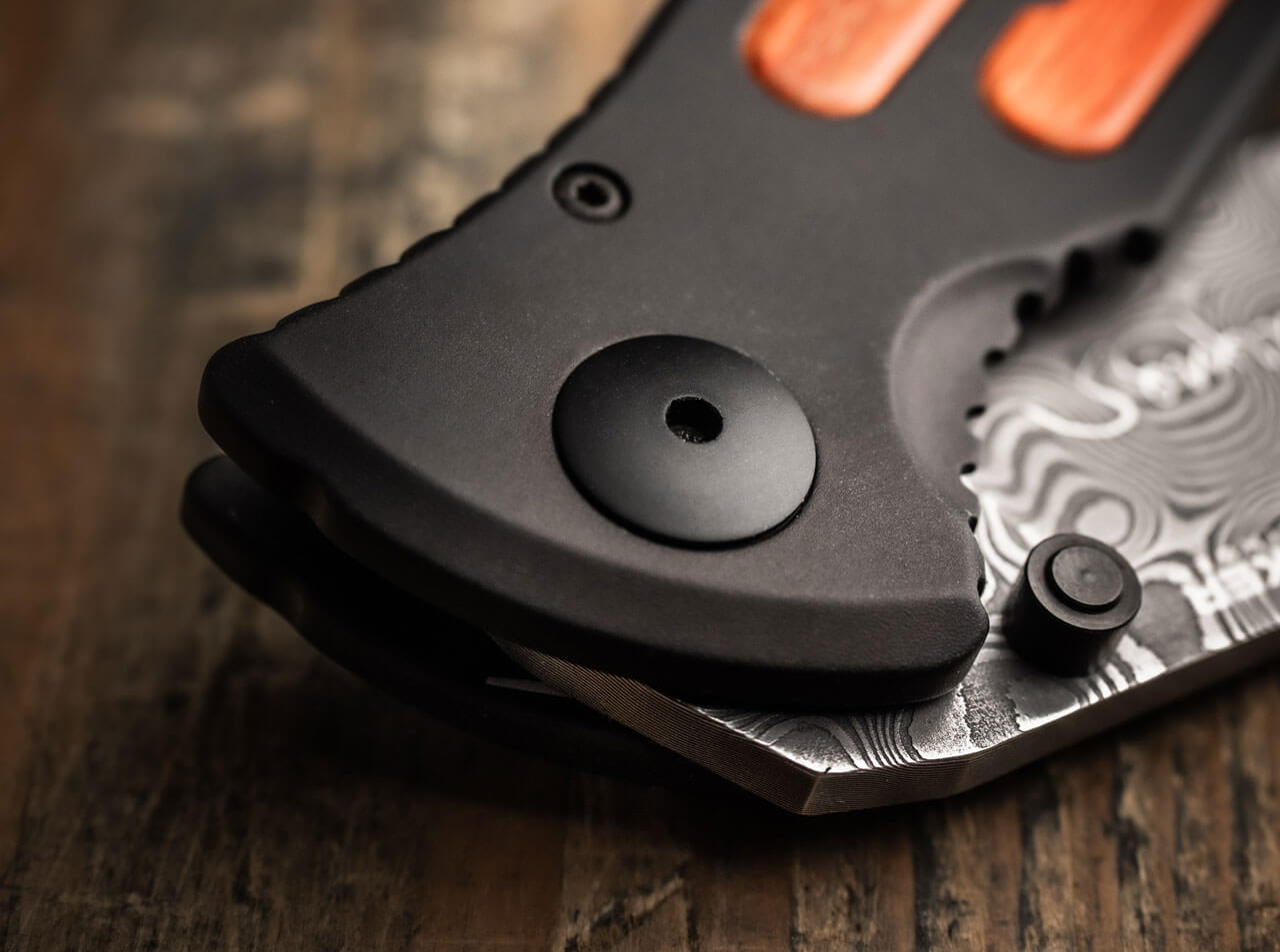 Navaja de Bolsillo Böker Solingen Kalashnikov Bayonet Damascus