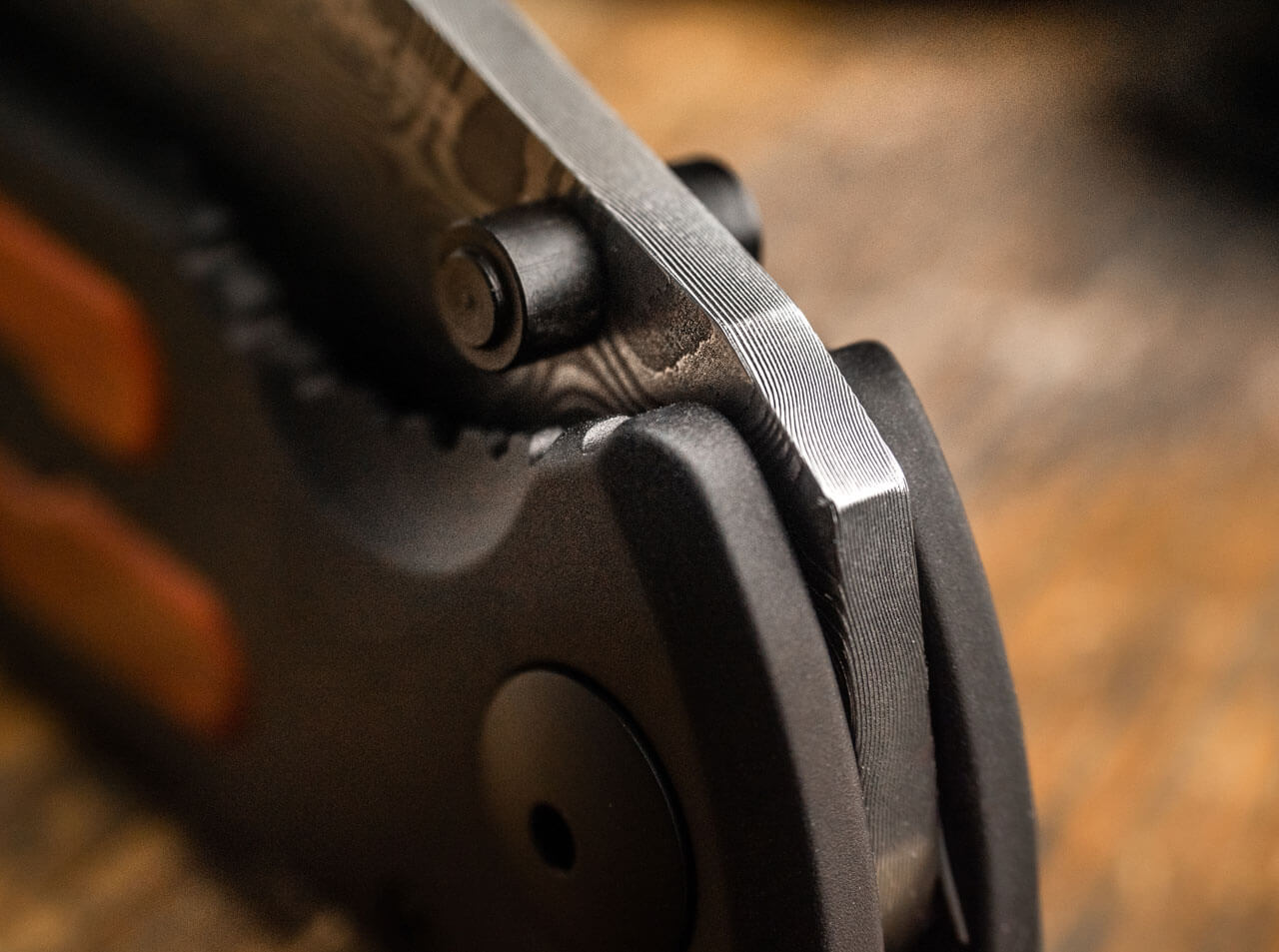 Navaja de Bolsillo Böker Solingen Kalashnikov Bayonet Damascus