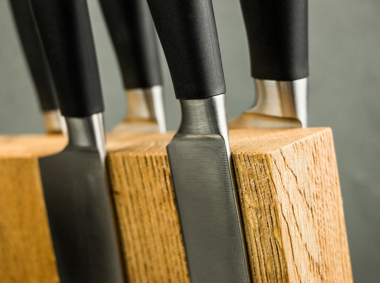 Bloque Magnético Böker Solingen para Cuchillos de Cocina Block Style