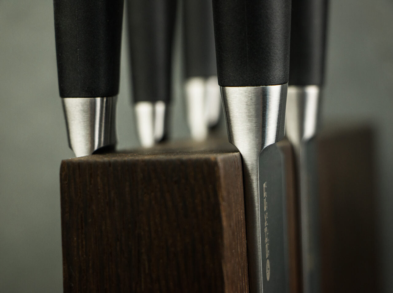 Bloque Magnético Böker Solingen para Cuchillos de Cocina Block Style