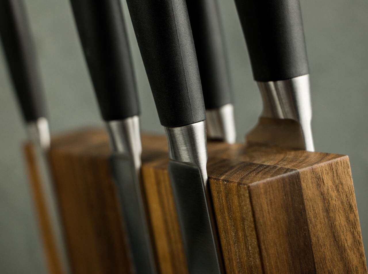 Bloque Magnético Böker Solingen para Cuchillos de Cocina Block Style