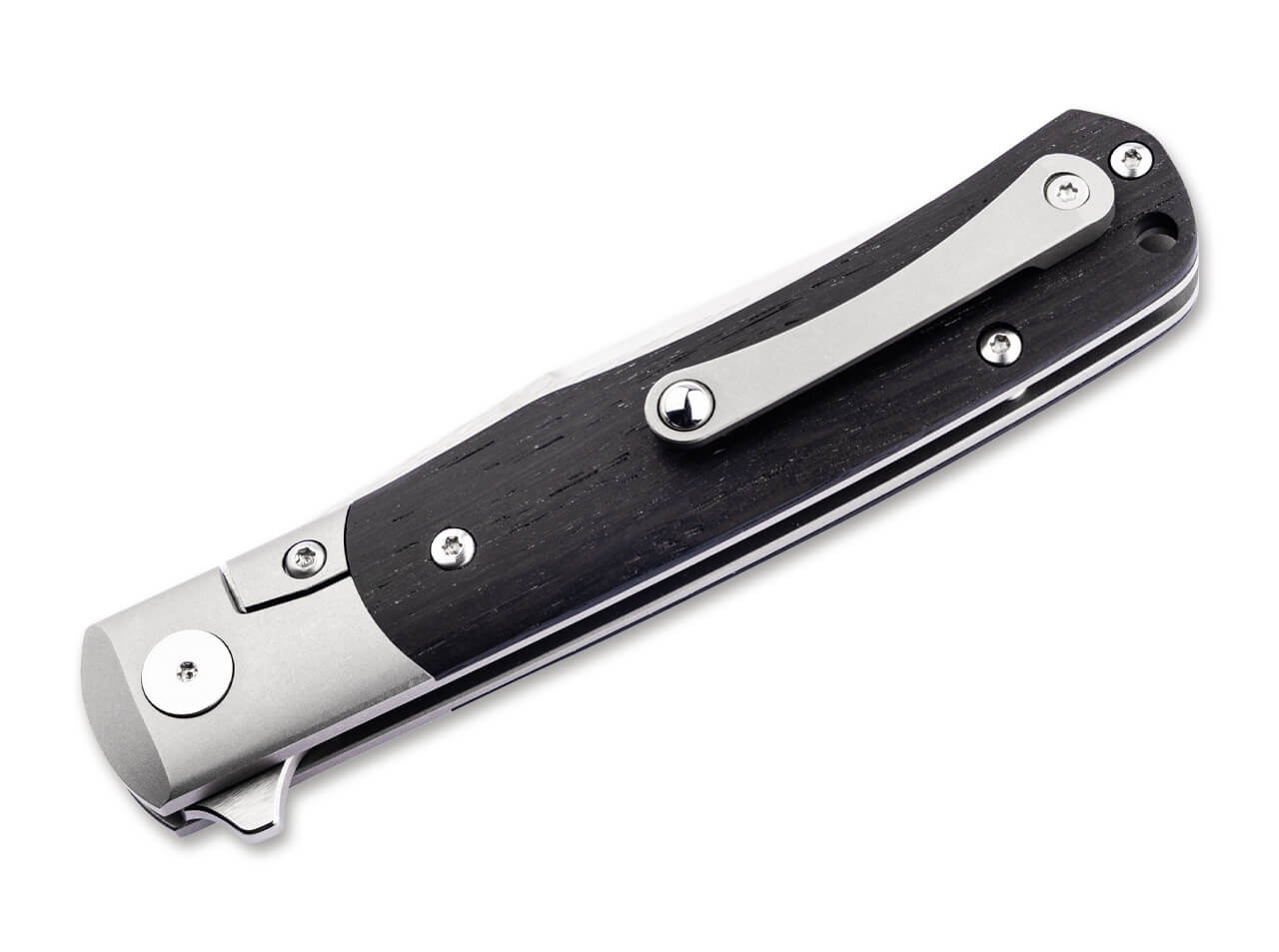 Navaja de Bolsillo Böker Solingen TRPPR Bog Madera de Roble