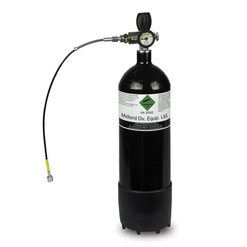 Botella Midland Diving Equipment Ltd para PCP 300 Bar Kit Completo
