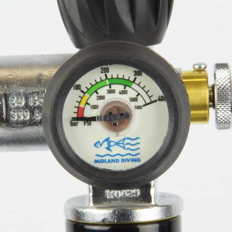 Botella Midland Diving Equipment Ltd para PCP 300 Bar Kit Completo