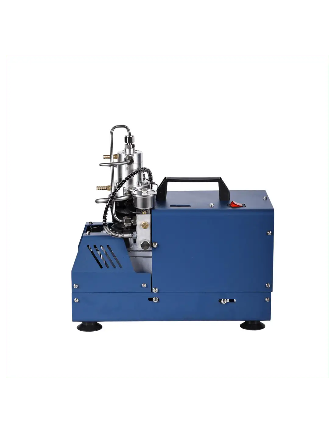 Compresor Eléctrico ZASDAR V10 PCP 300 Bar 100/220V con Parada Automática