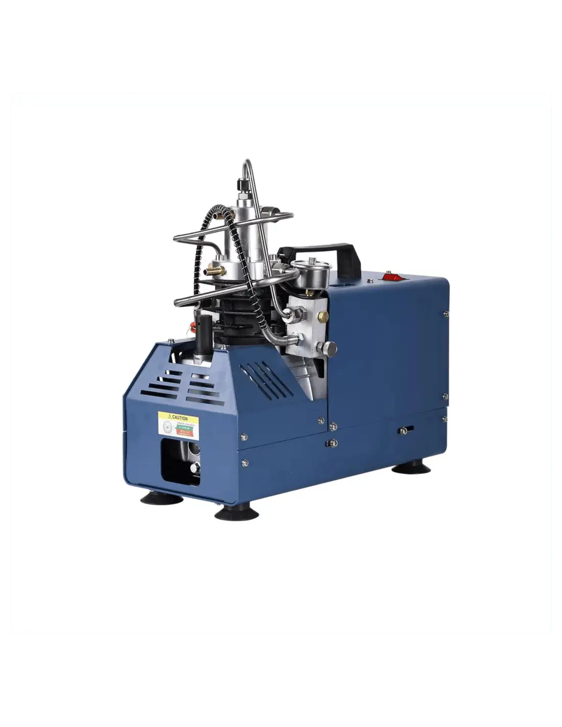 Compresor Eléctrico ZASDAR V10 PCP 300 Bar 100/220V con Parada Automática