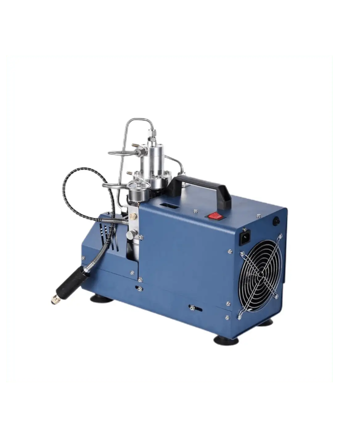 Compresor Eléctrico ZASDAR V10 PCP 300 Bar 100/220V con Parada Automática