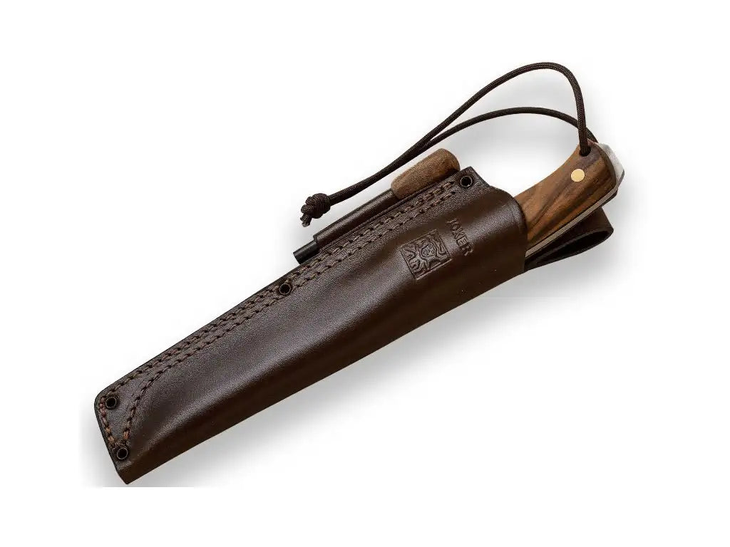 Cuchillo de Supervivencia Joker Nomad 6.5" con Mango Nogal