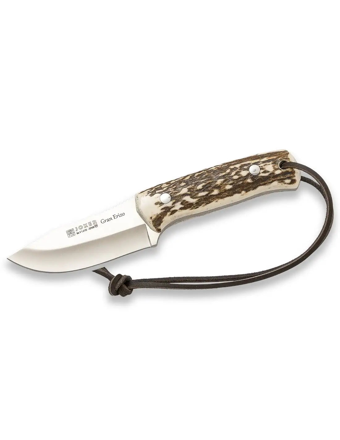 Cuchillo de Caza JOKER Gran Erizo - Punta de Ciervo