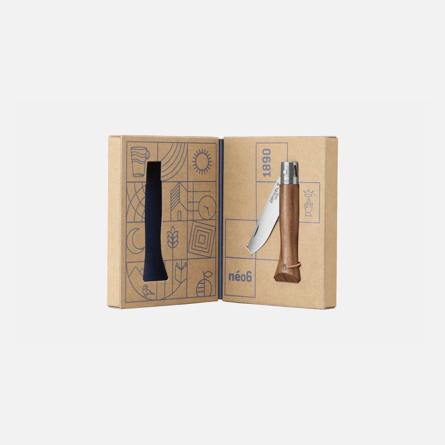 Navaja de Bolsillo Opinel néo6 Opiflex Nogal Negro