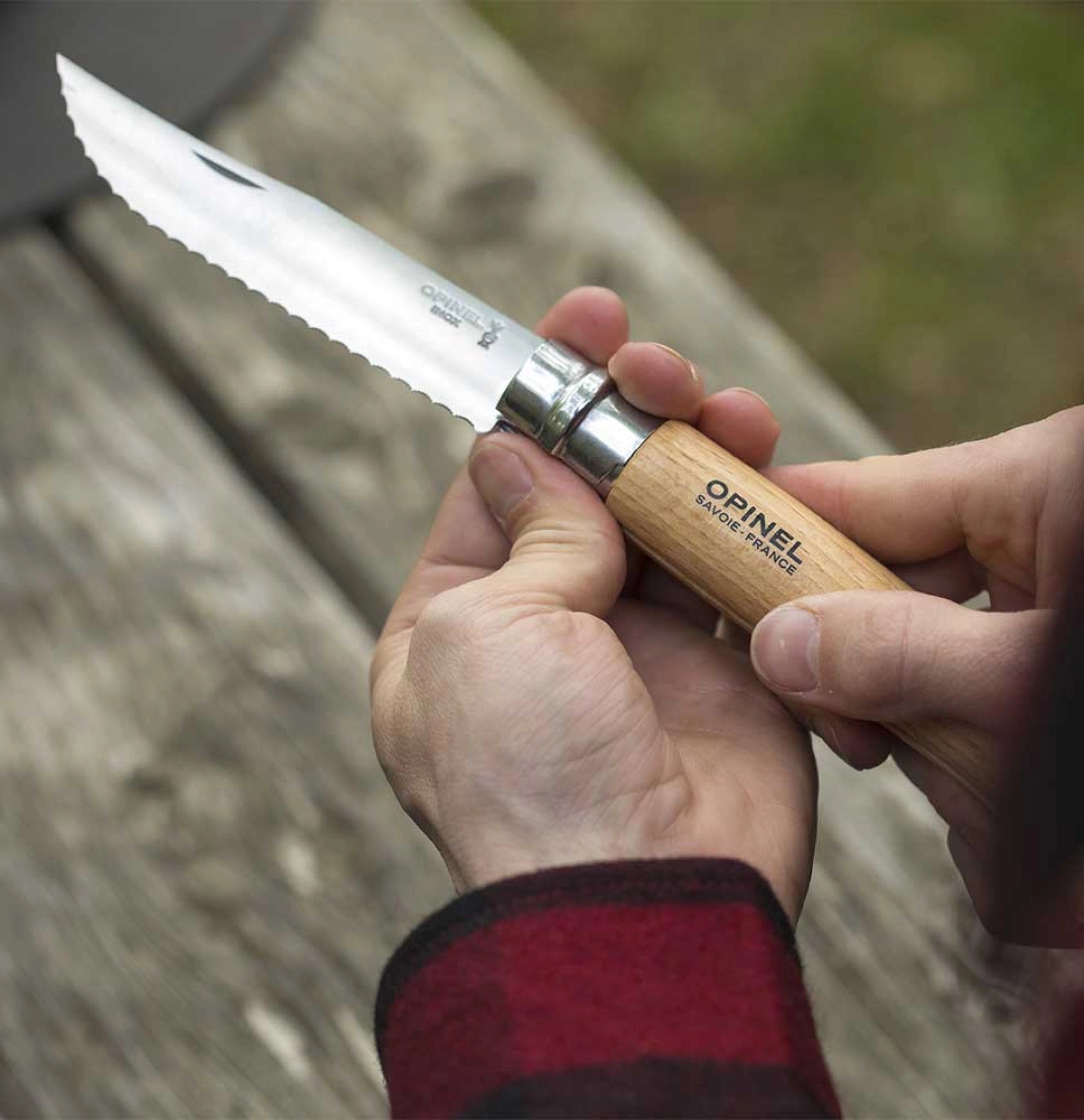 Navaja de Bolsillo Opinel N°12 Serrada
